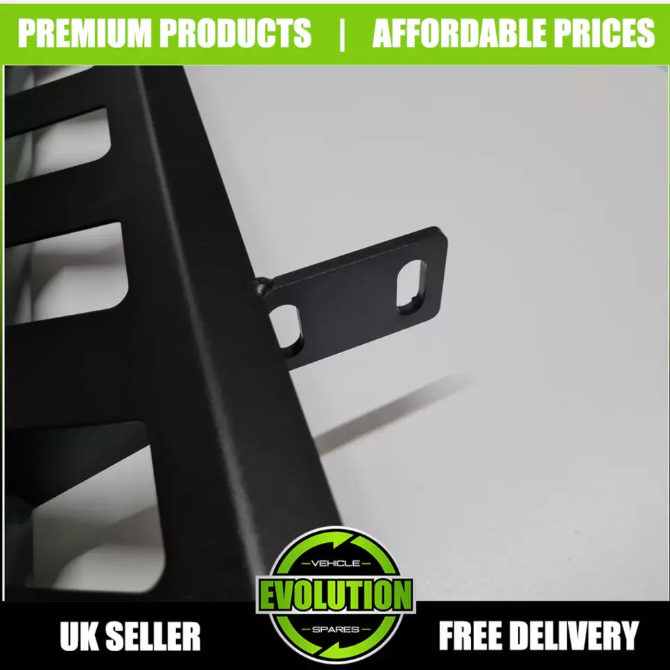 BLACK NUDGE A-BAR BULL BAR GUARD CITY AXLE TO FIT ISUZU D-MAX 2012-2020