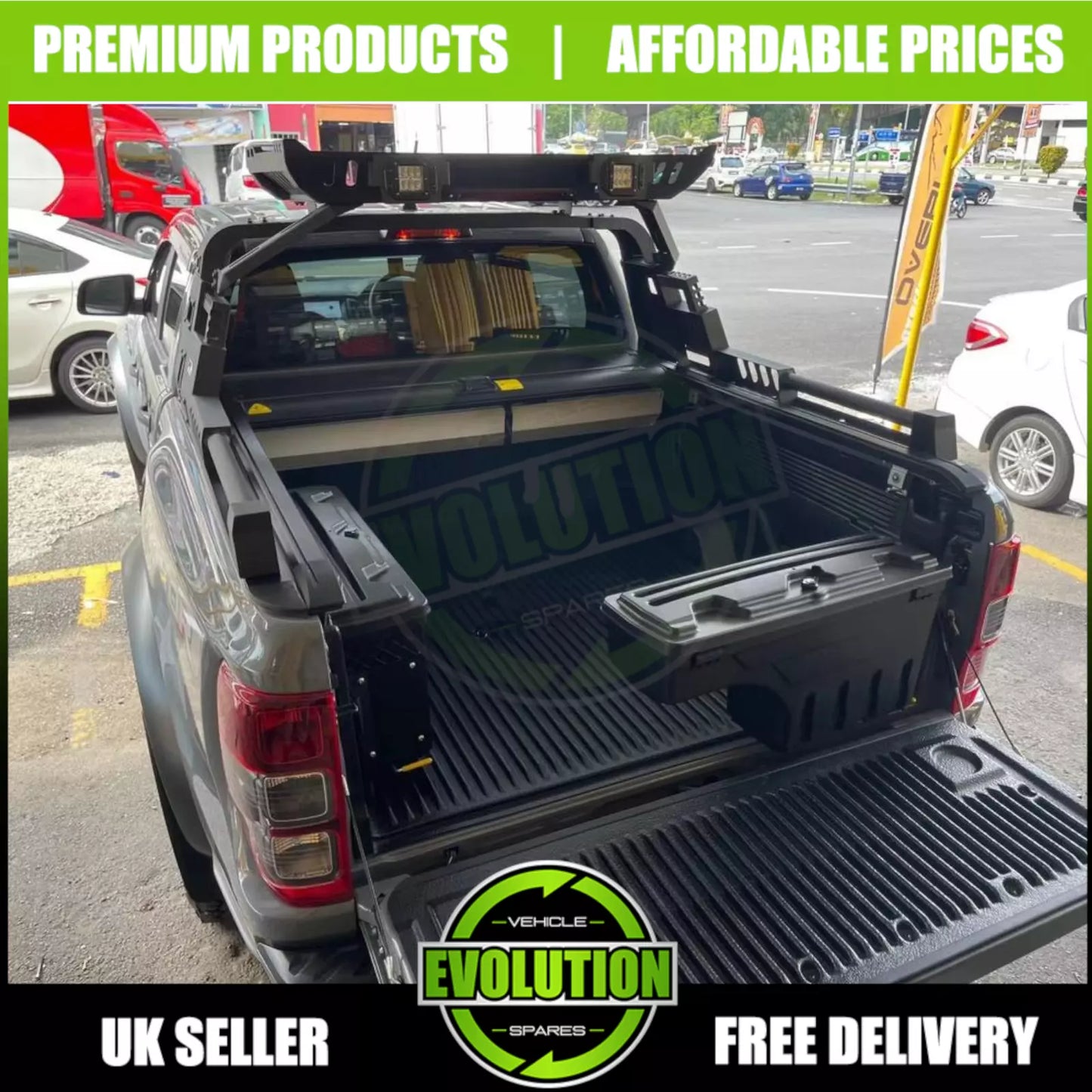 TO FIT FORD RANGER TOOL BOX SWING STORAGE TOOL BOX PASSENGER SIDE 2012-2022