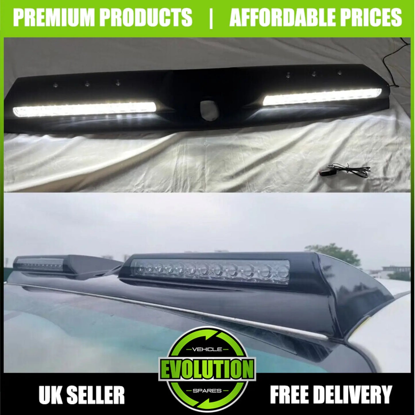 EVS Roof Light Pod Bar LED Lamp To fit Ford Ranger 2023- T9 High Quality