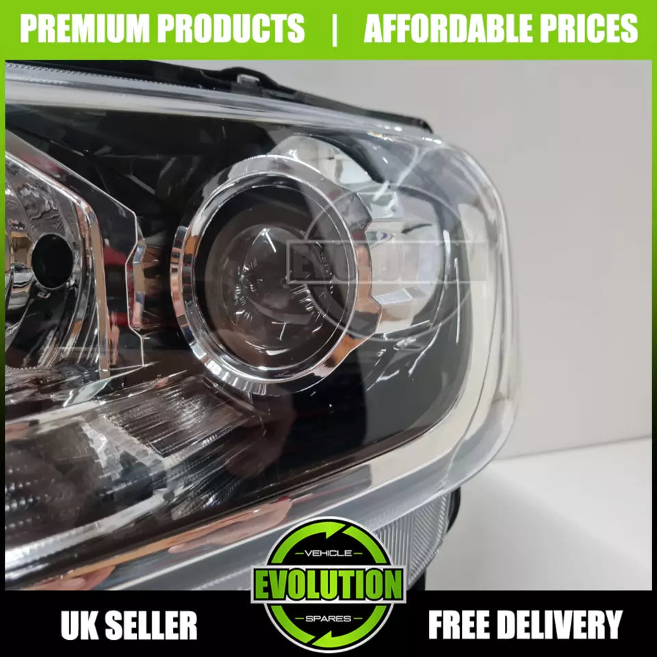 To fit Ford Ranger Headlight Projector Non-Led drl Passenger side 2015-2019