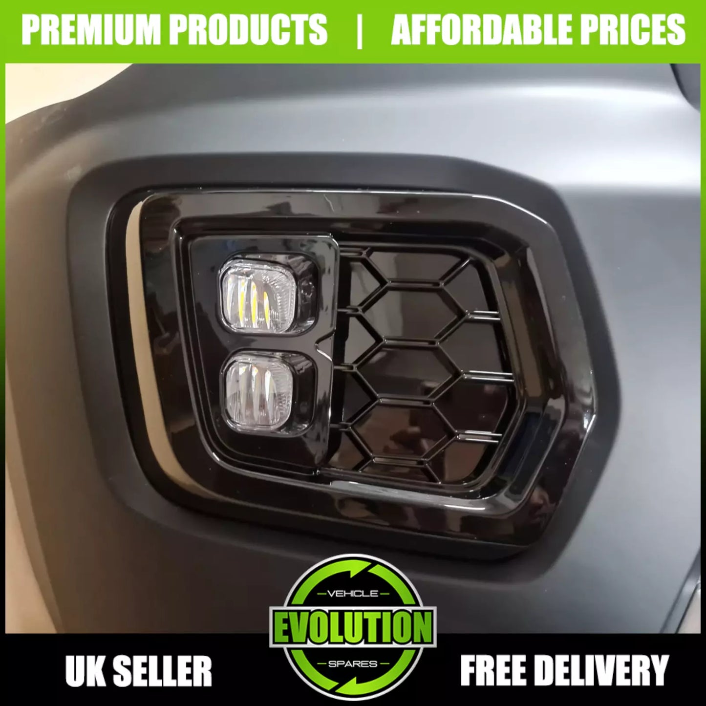 EVS Front Bumper TO FIT Ford Ranger 2016-2022 T7 T8 Bumper Grill LED