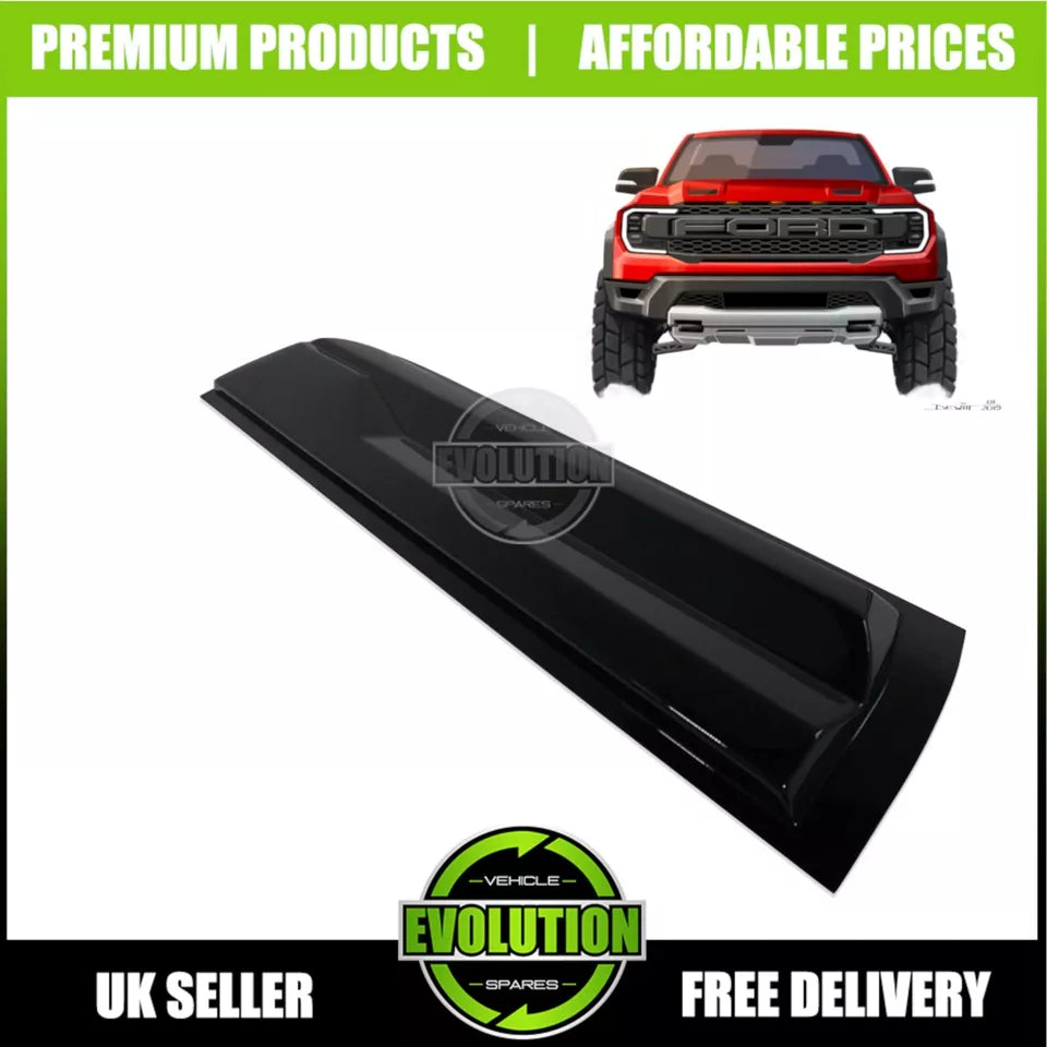 GLOSS BLACK SIDE DOOR BODY CLADDING TRIM TO FIT FORD RANGER 2023- T9