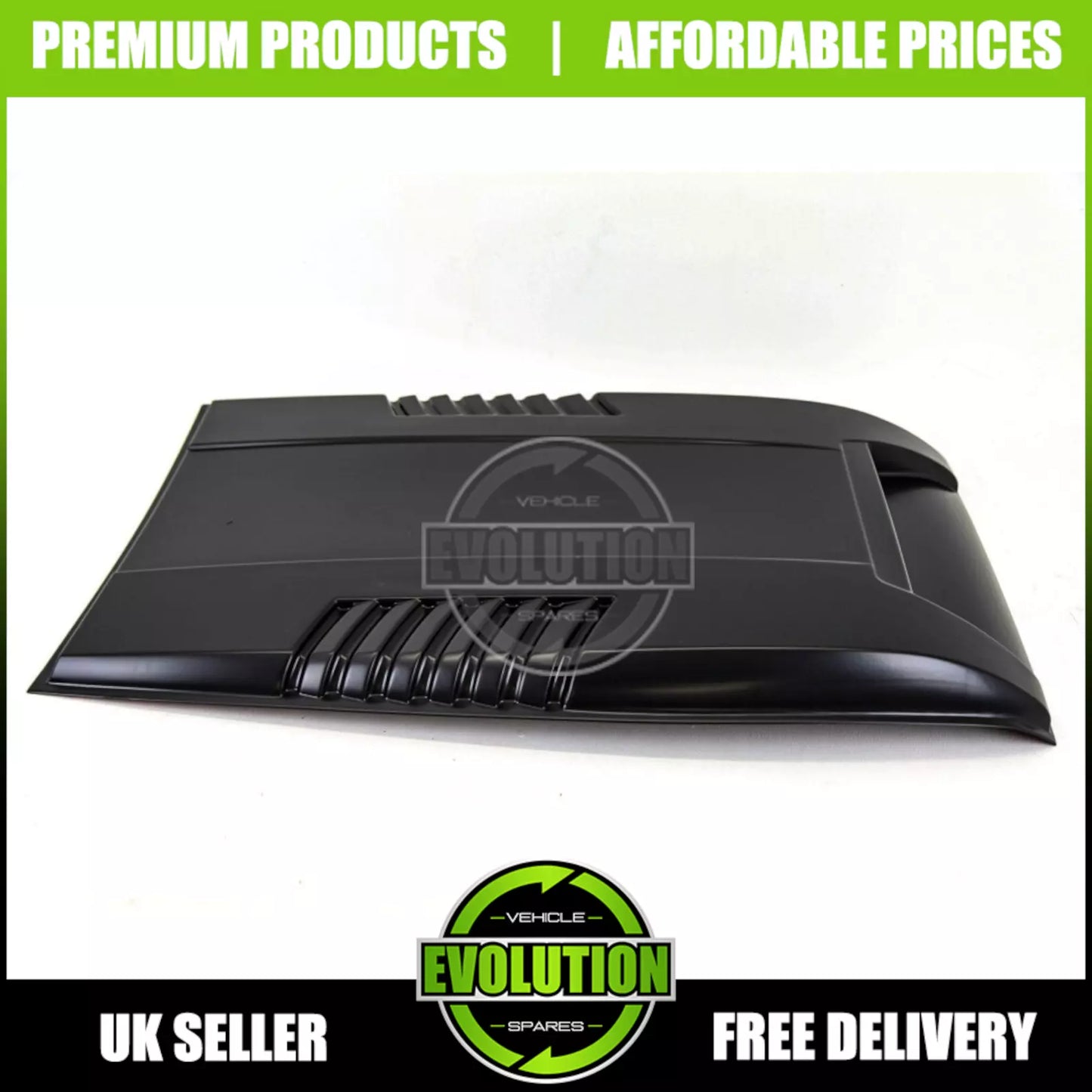 Raptor Style Bonnet Scoop Grill Vent Gloss Black To FIT FORD RANGER 16-22 T7 T8