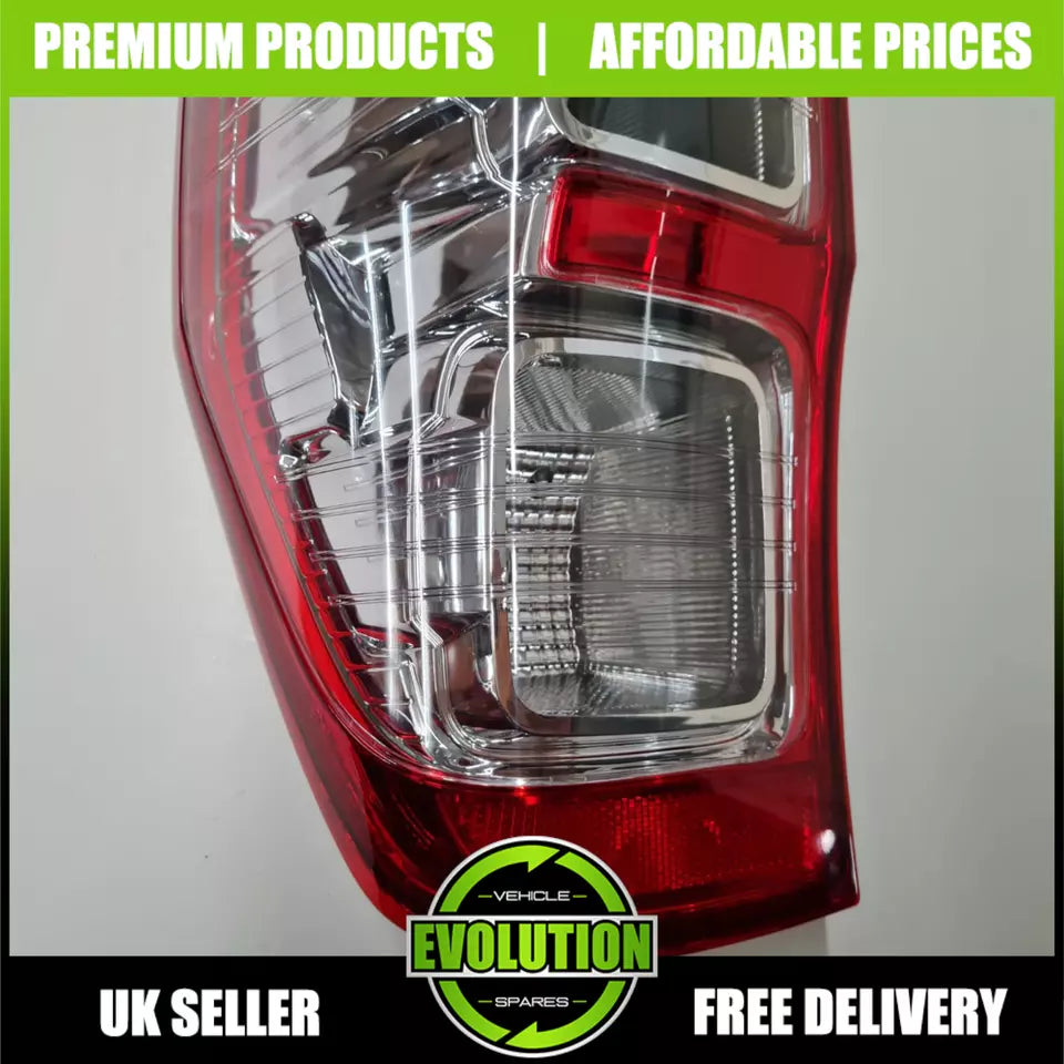 Rear PASSENGER back Light To fit Ford Ranger lamp NS Left 2012-2019 lens T6 T7