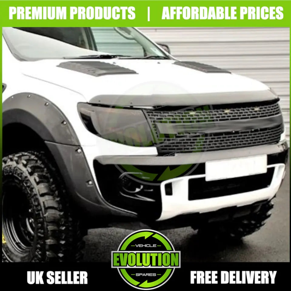 BONNET GUARD BUG DEFLECTOR PROTECTOR NEW TO FIT FORD RANGER T6 2011-2015