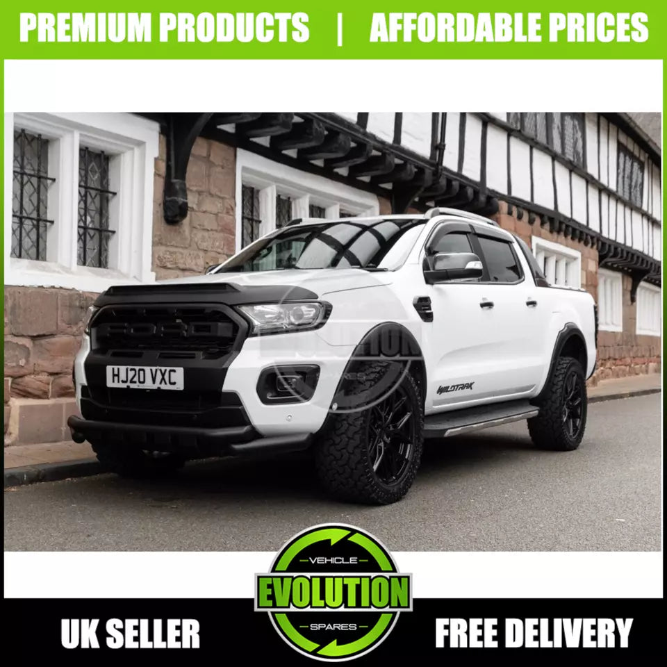 BONNET GUARD BUG DEFLECTOR TO FIT FORD RANGER T6 T7 2015-2022 PROTECTOR NEW