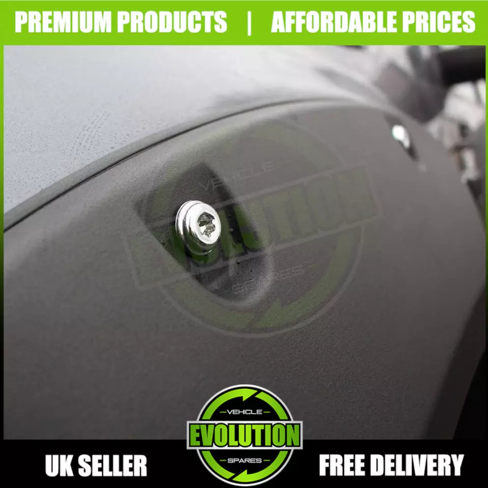 BLACK WIDE BODY WHEEL ARCH ARCHES & DOOR CLADDING TO FIT FORD RANGER T7 2015+
