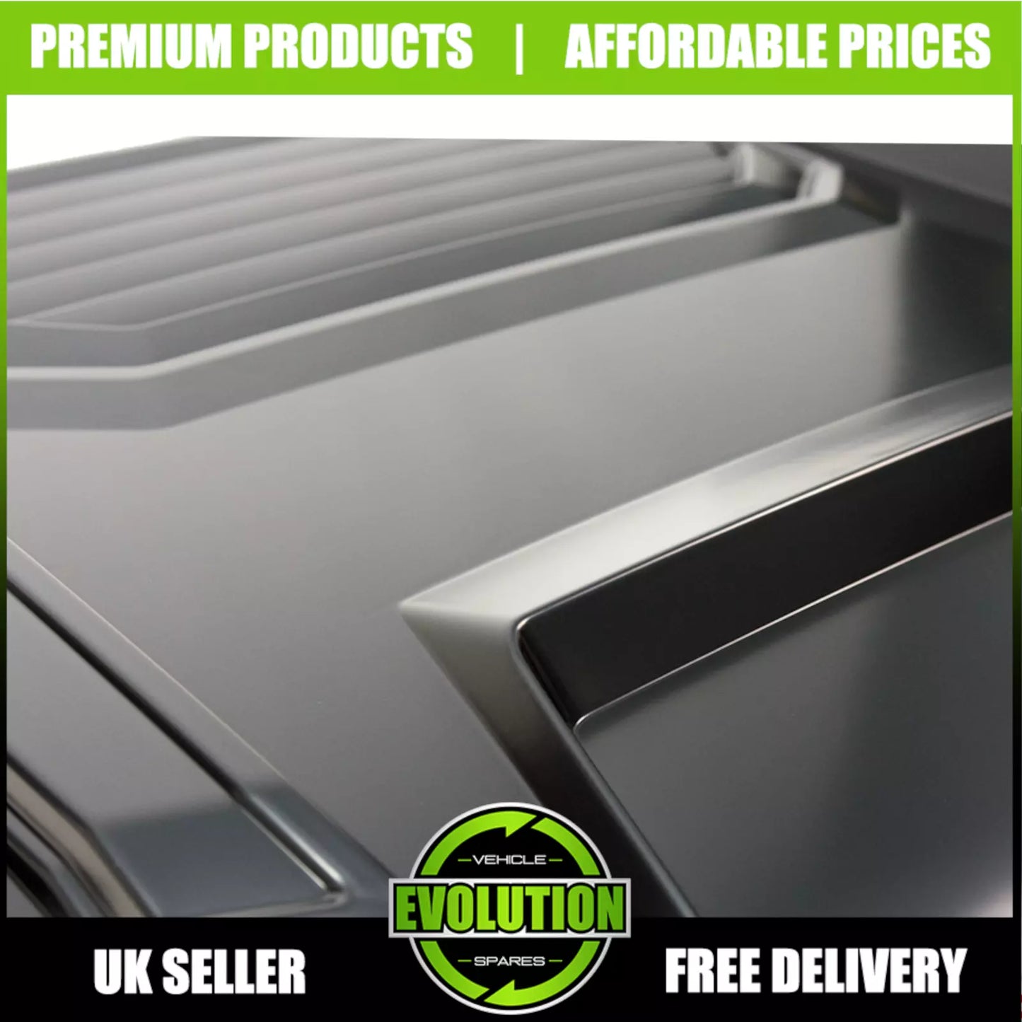 Bonnet Scoop Grill Vent Large Matte To FIT FORD RANGER 2023- T9