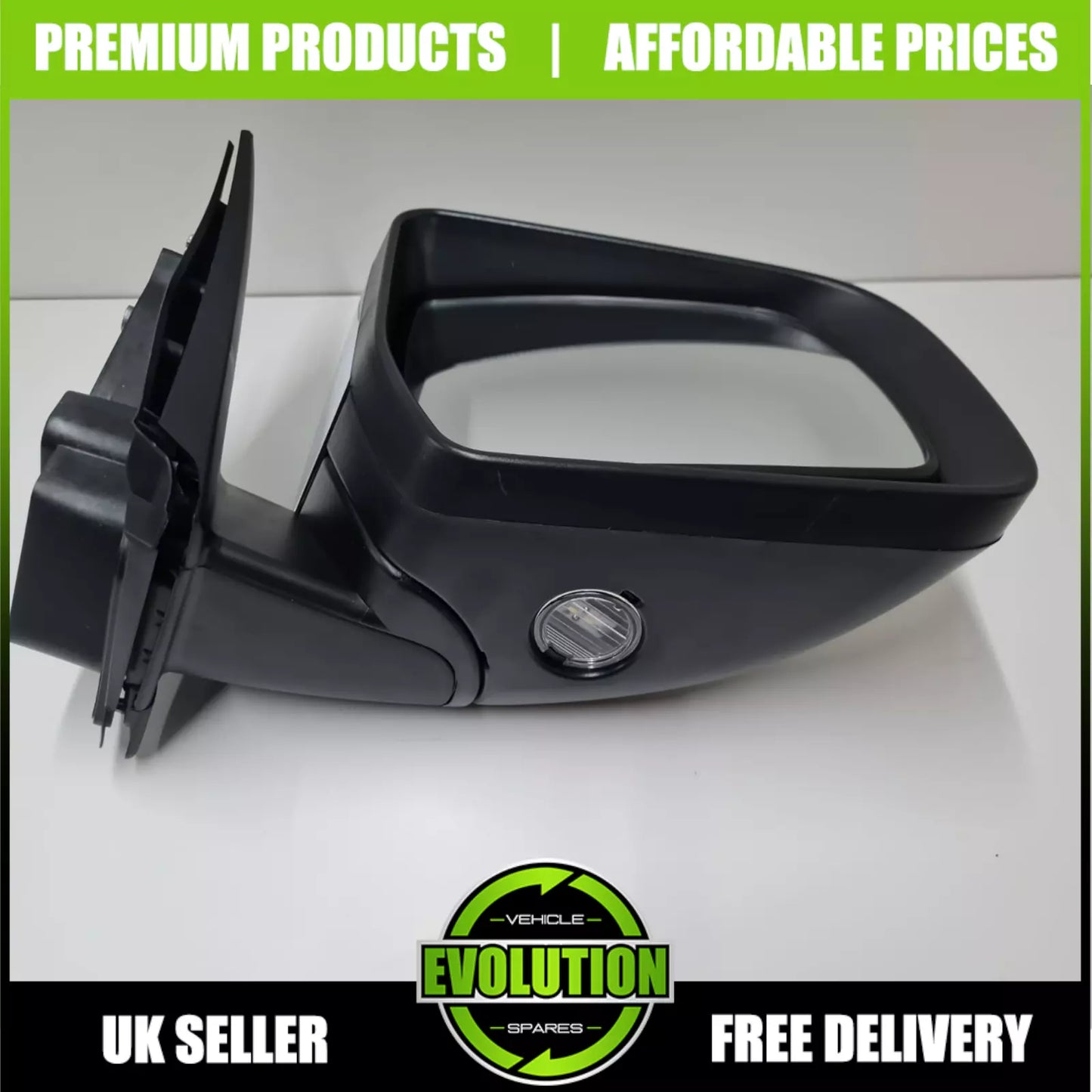 TO FIT FORD RANGER 2011-2018 ELECTRIC FOLDING DOOR WING MIRROR SET OF 2 MIRRORS