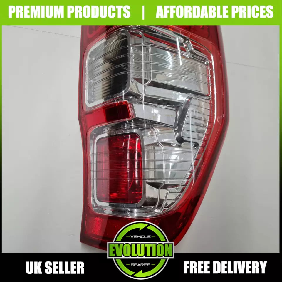 Rear DRIVERS back Light To fit Ford Ranger lamp O/S RIGHT RH 2012-19 lens T6 T7