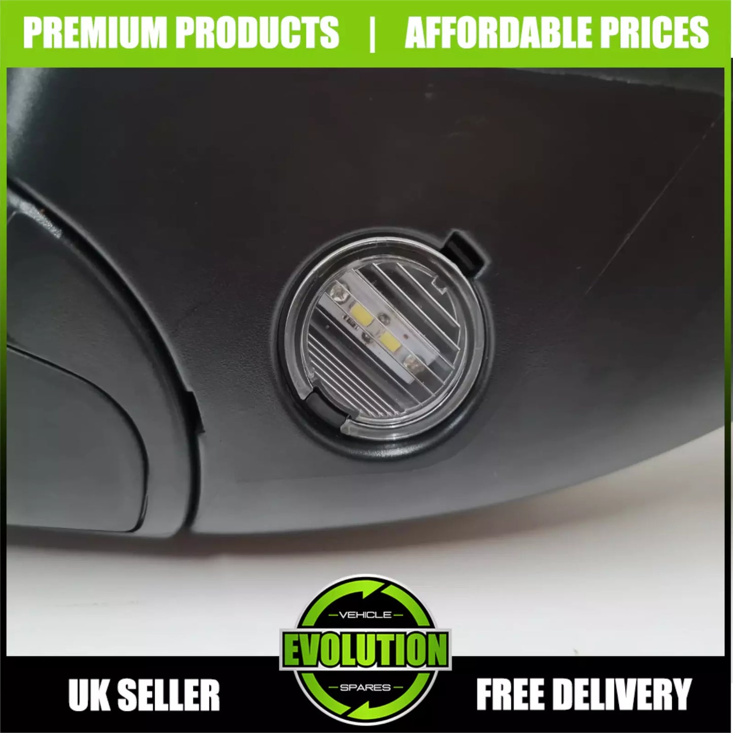 TO FIT FORD RANGER 2011-2022 ELECTRIC FOLDING DOOR WING MIRROR DRIVERS RIGHT