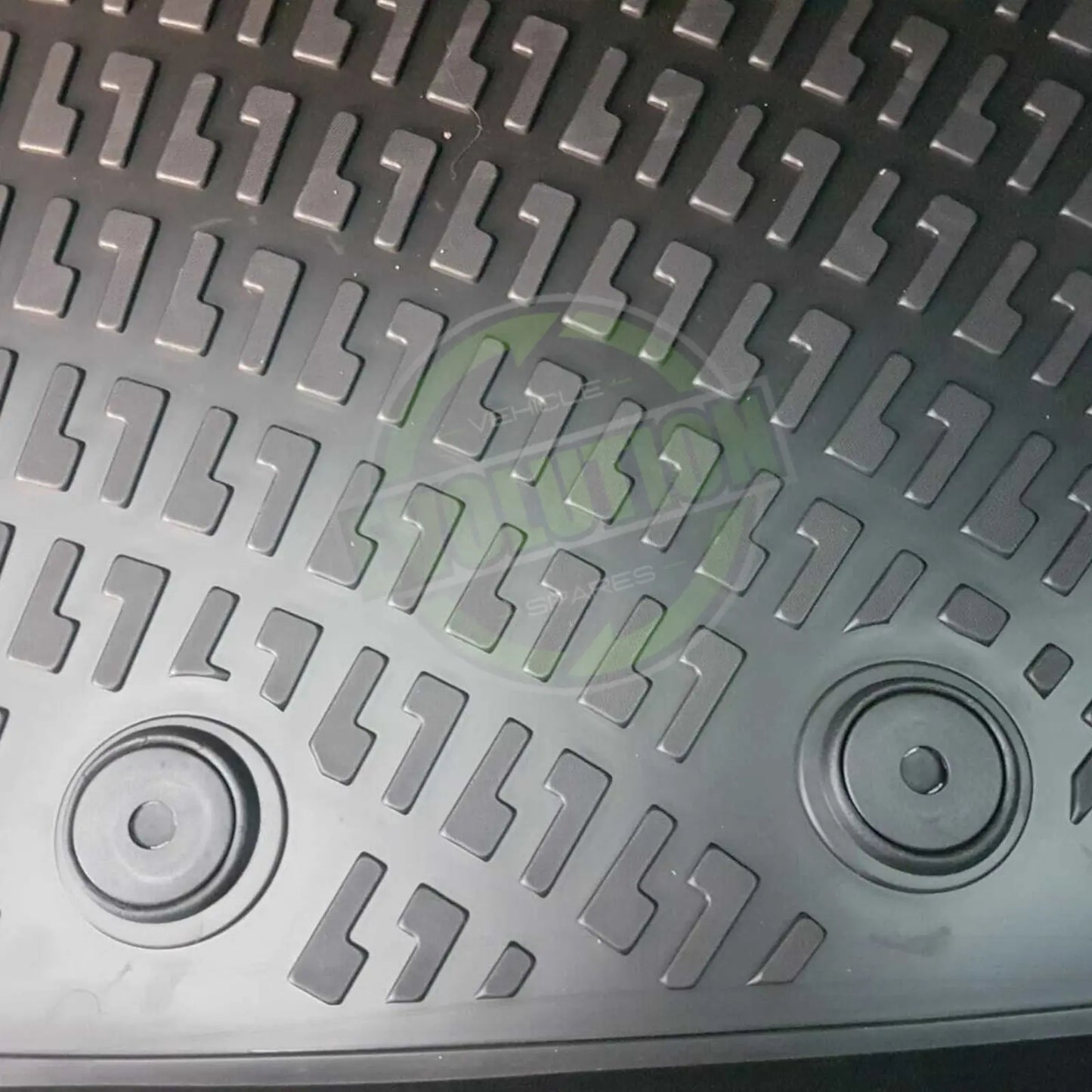 EVS Rubber Mat Tailored Heavy Duty Mats Fits Ford Ranger T6 T7 T8 2012-2022