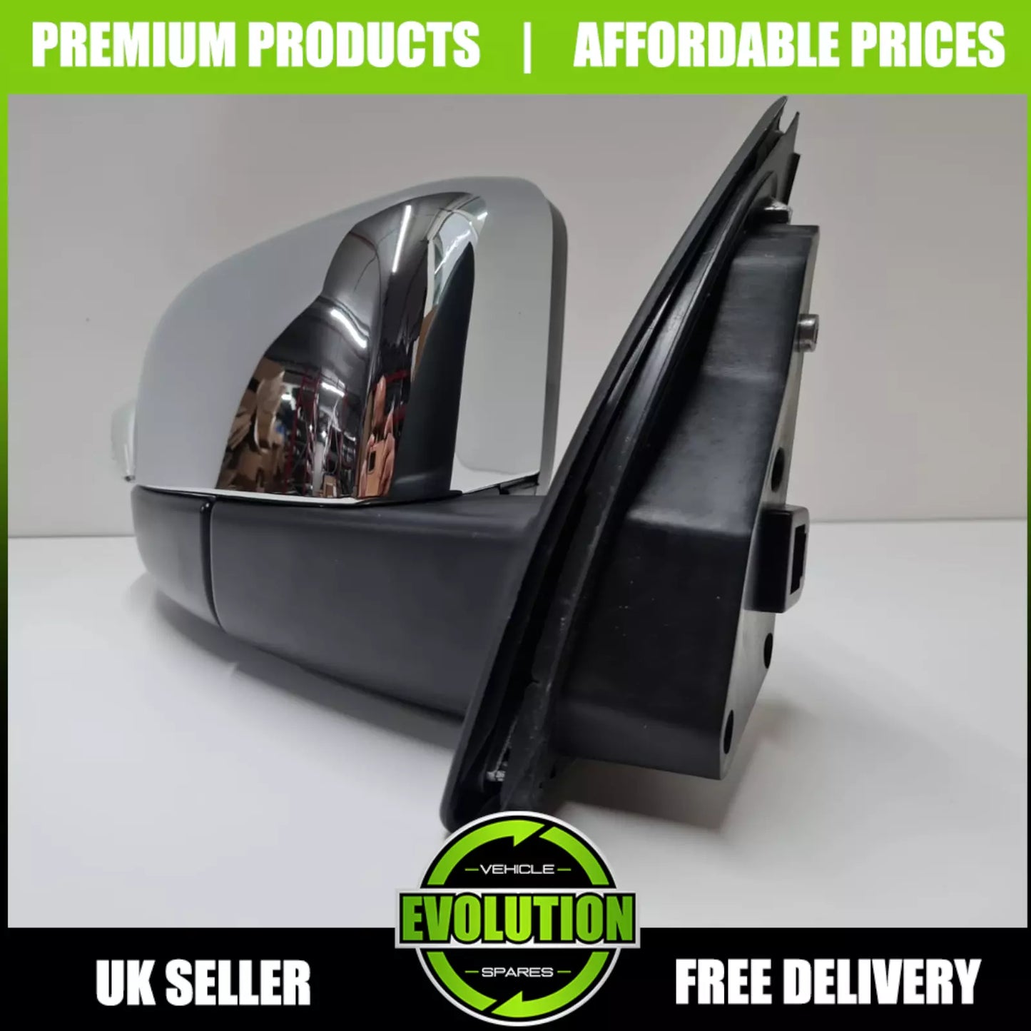 TO FIT FORD RANGER 2011-2018 ELECTRIC FOLDING DOOR WING MIRROR SET OF 2 MIRRORS