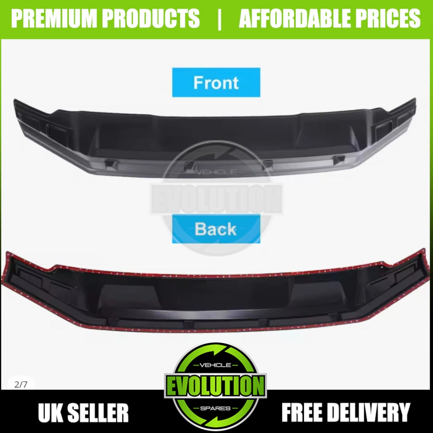 BONNET GUARD BUG DEFLECTOR LARGE PROTECTOR FITS FORD RANGER T9 2023---
