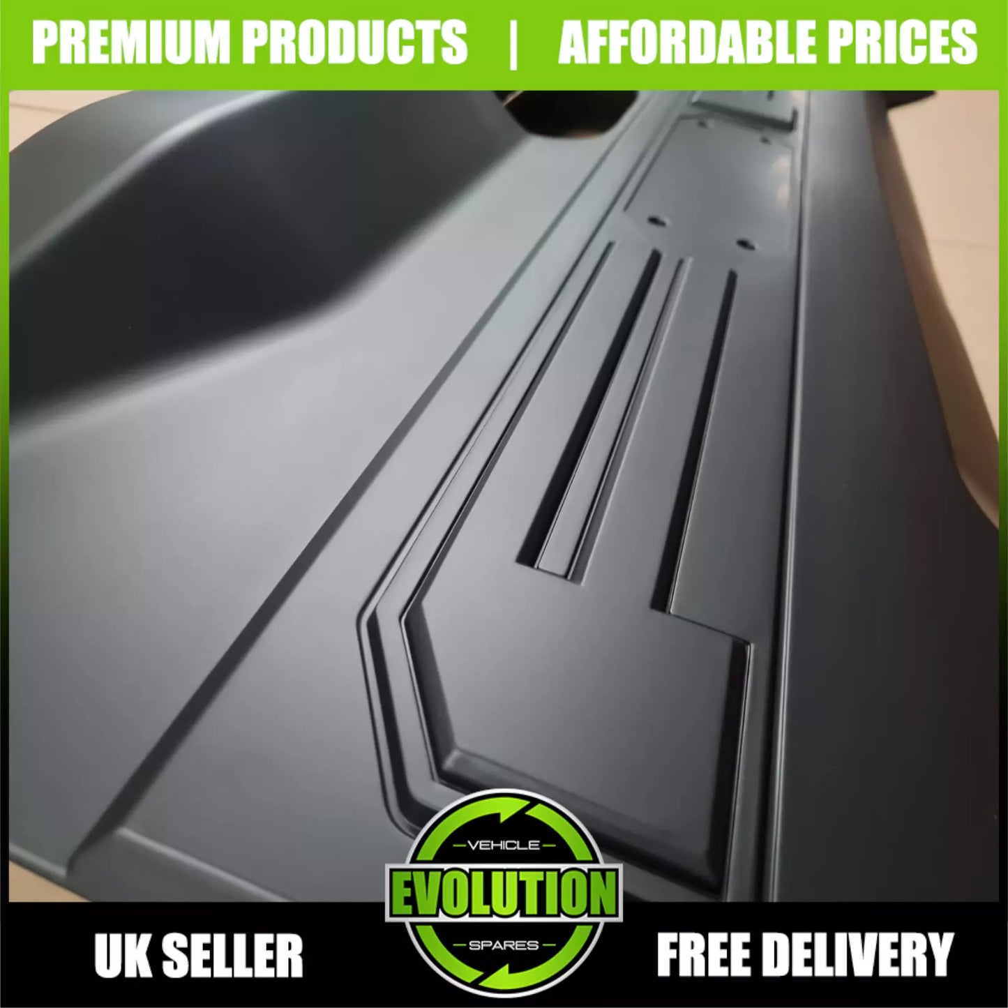 Tailgate Cover Nudge cladding Boot Trim Body Kit Fits Ford Ranger 2012-2022