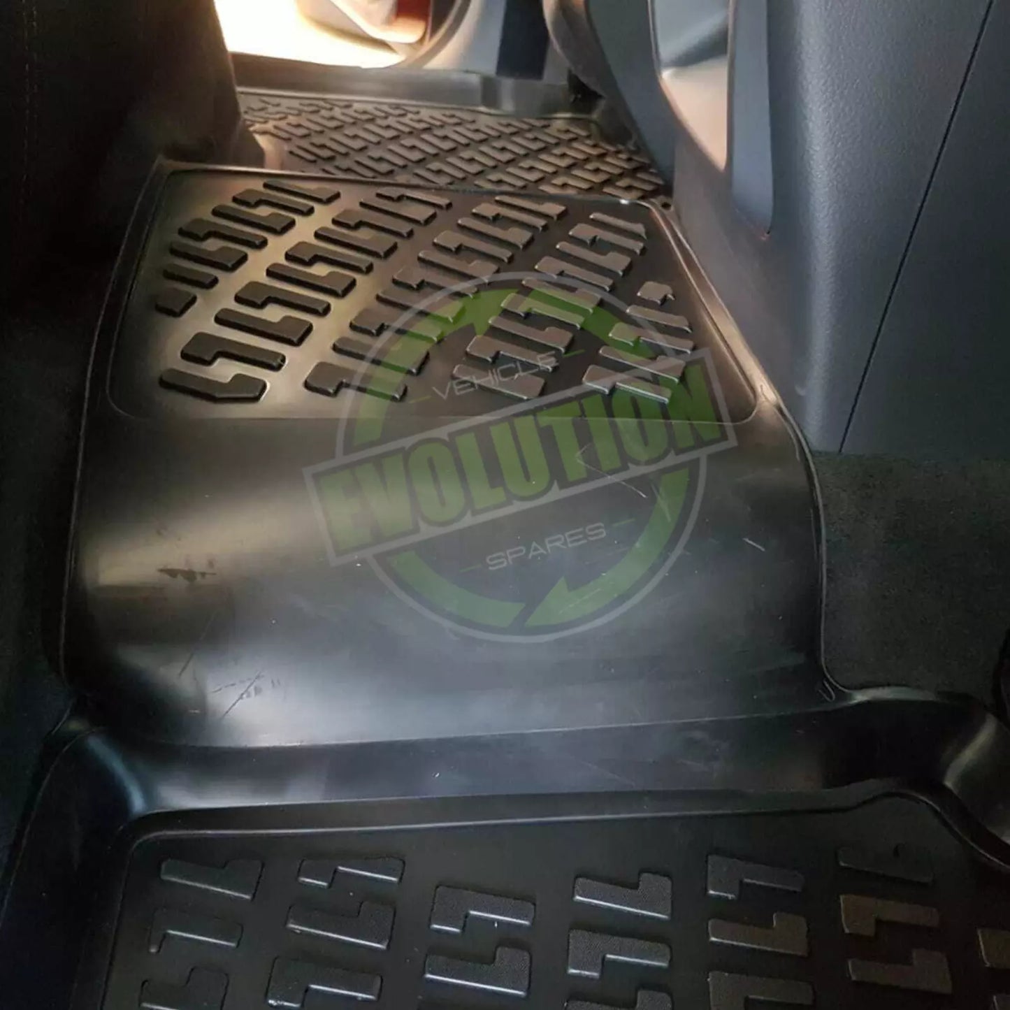 VW AMAROK Double Cab 2010-2016 Full Rubber Mat Set 3D Tailored Heavy Duty Mats