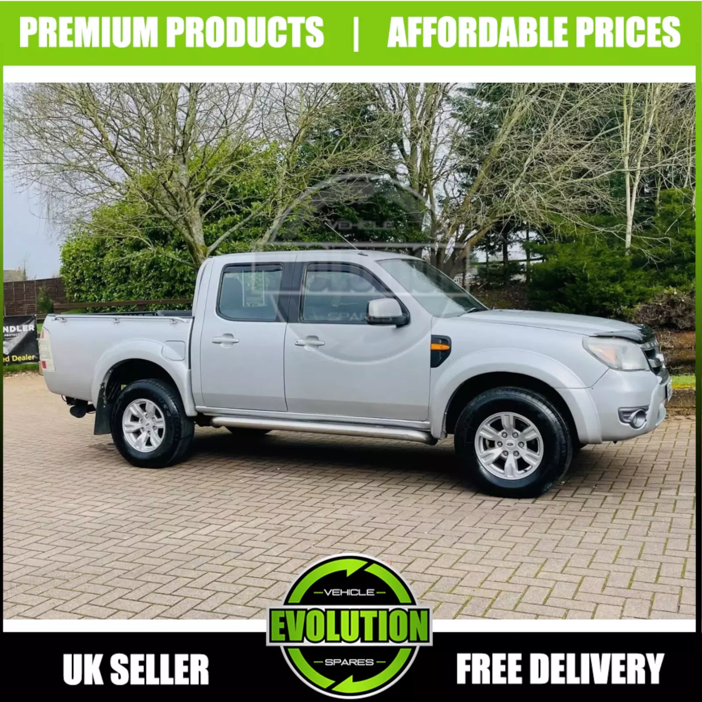 BONNET GUARD BUG DEFLECTOR TO FIT FORD RANGER 2010-2012 PROTECTOR NEW