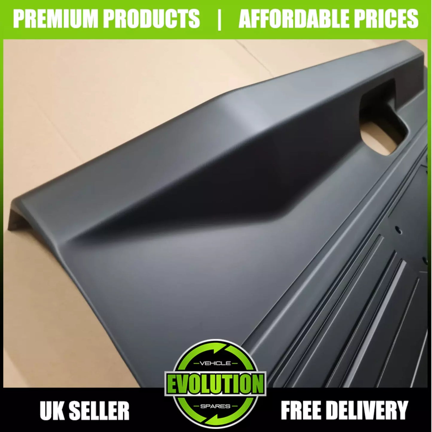 Tailgate Cover Nudge cladding Boot Trim Body Kit Fits Ford Ranger 2012-2022