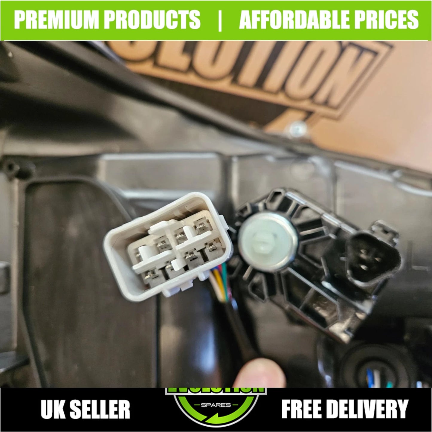 Headlight Headlamp LED DRL Passenger Left Replacement Toyota Hilux 2020-2024 on MK9