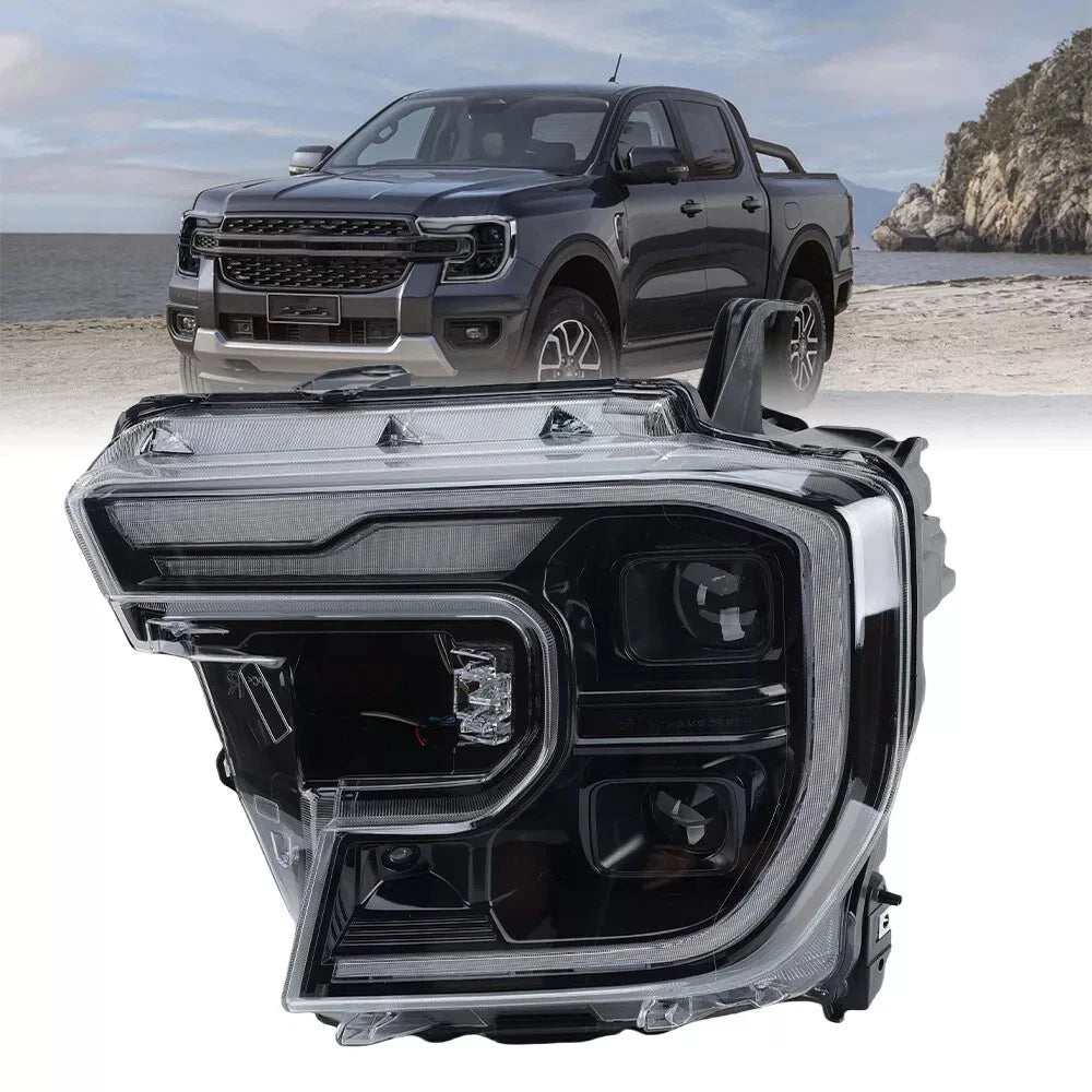 Passenger side Left LED Headlight For Ford Ranger T9 2022-2025 Front Left LH