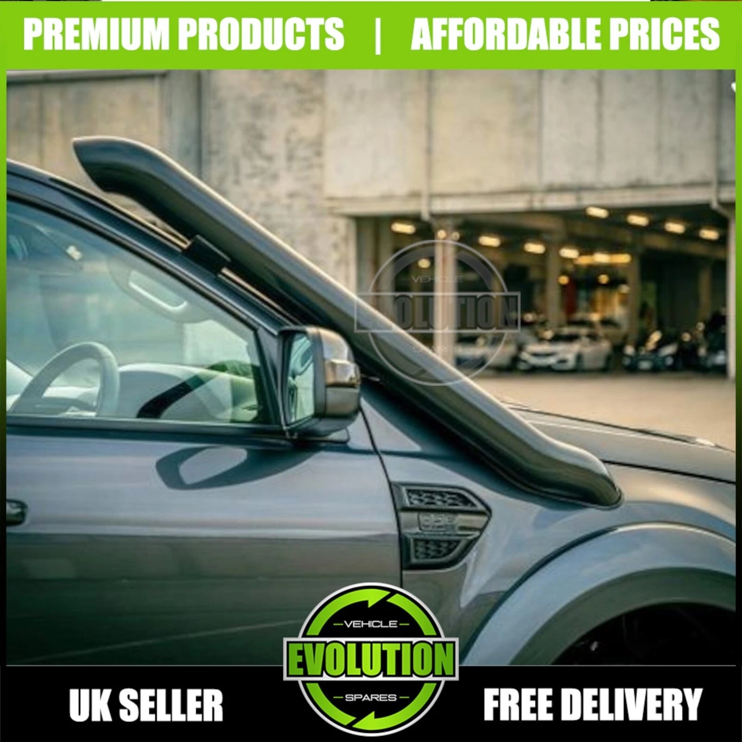Ford Ranger Stainless Steel Air Intake Snorkel Kit | 2012-2022