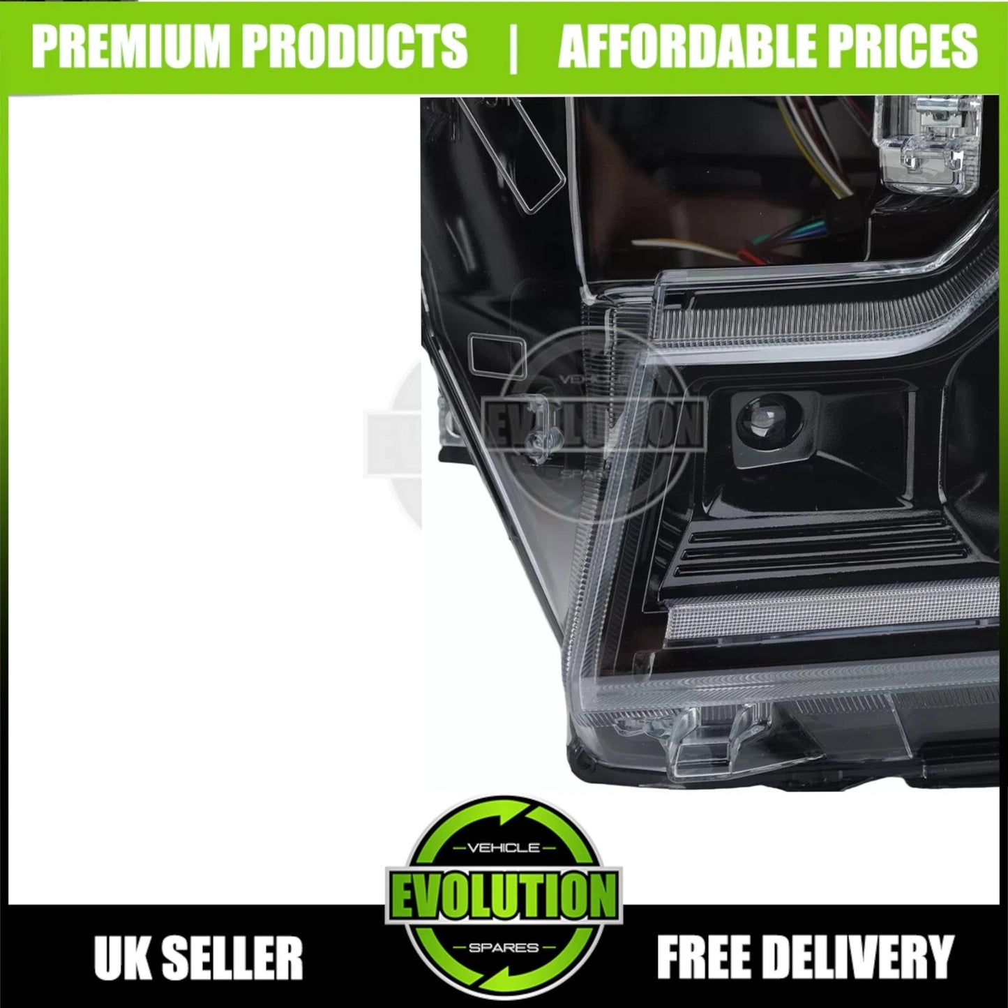 Passenger side Left LED Headlight For Ford Ranger T9 2022-2025 Front Left LH