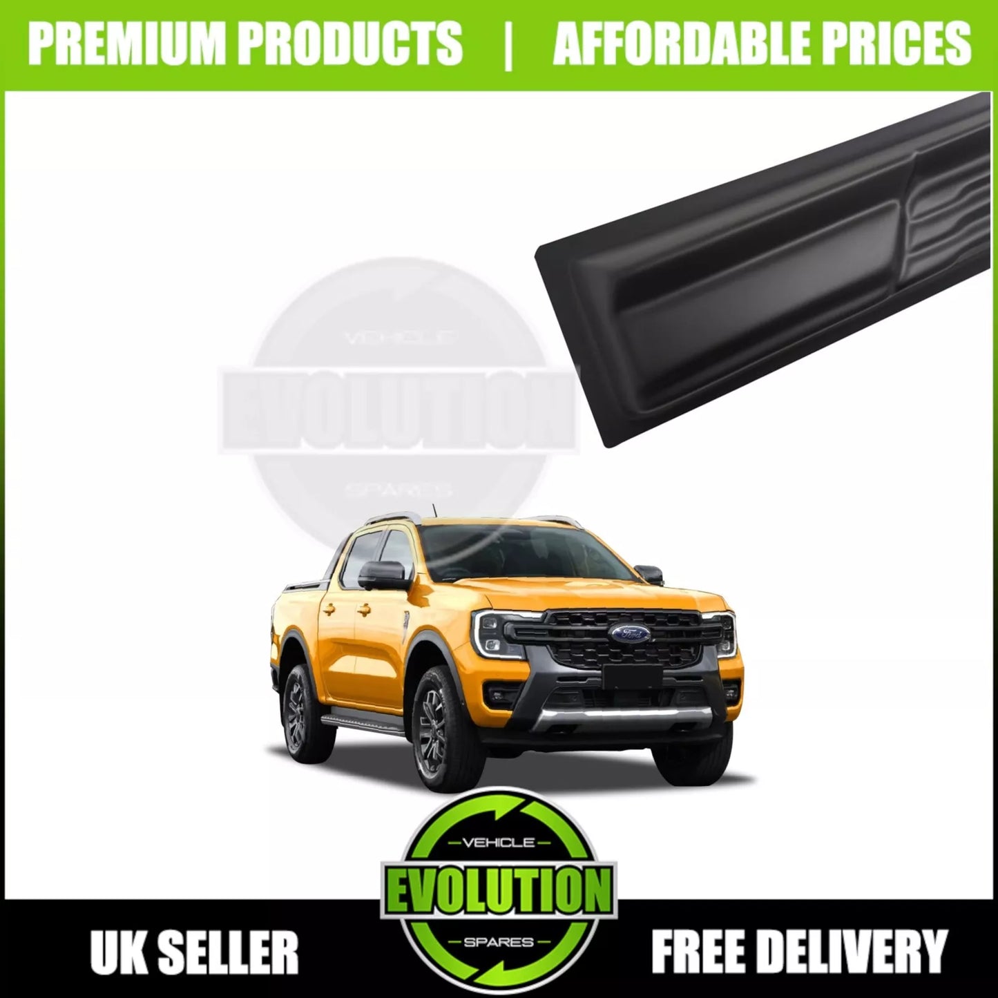 DOOR CLADDING MOULDING TRIM PROTECTION BODY KIT FOR FORD RANGER T9 2023-