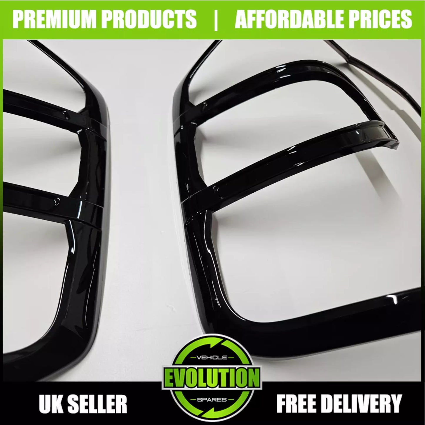 Front Headlight Rear Tail light set Cover Guard Gloss For Ford Ranger 2023 - T9