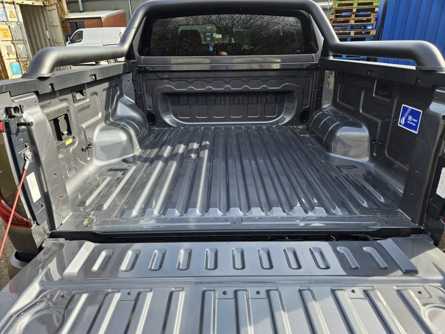 BLACK HEAVY DUTY RUBBER PICKUP TRUCK LOAD BED MAT LINER FOR VW AMAROK 2023+