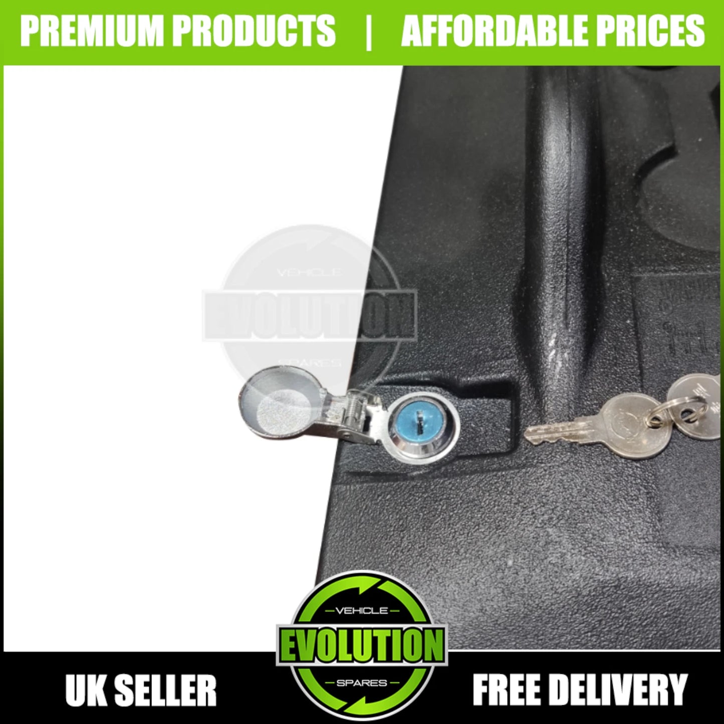 TRUCK BED LOCKABLE STORAGE CASE TOOL BOX FOR VW AMAROK 2010-