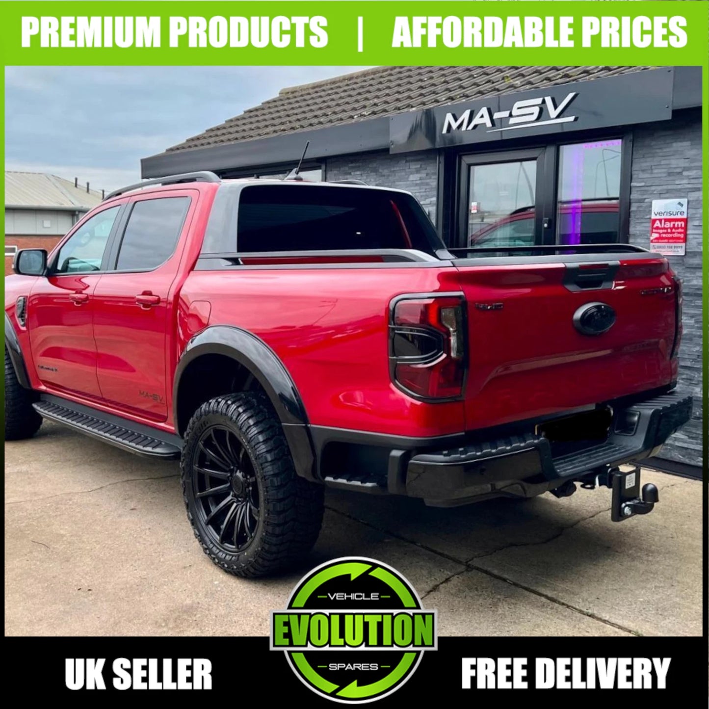 Front Headlight Rear Tail light set Cover Guard Gloss For Ford Ranger 2023 - T9