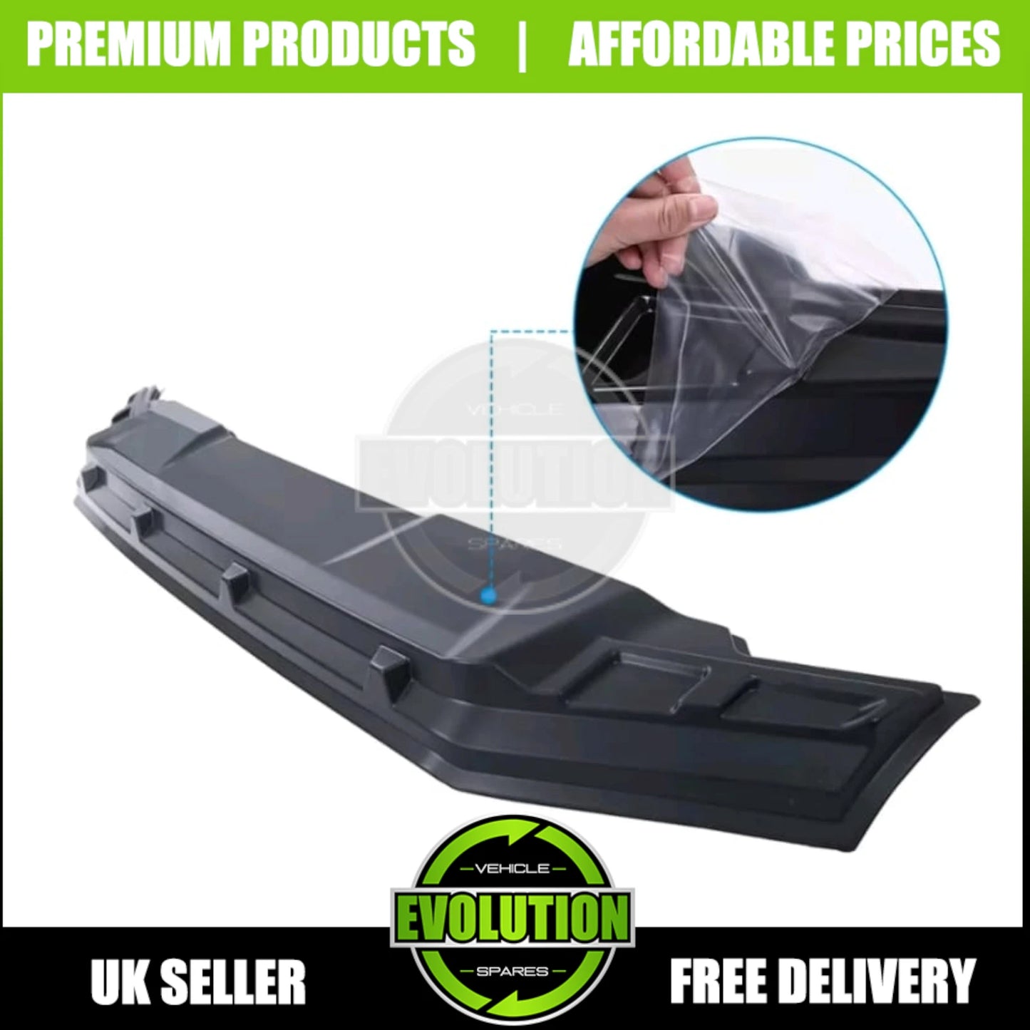 BONNET GUARD BUG DEFLECTOR LARGE PROTECTOR FITS FORD RANGER T9 2023---