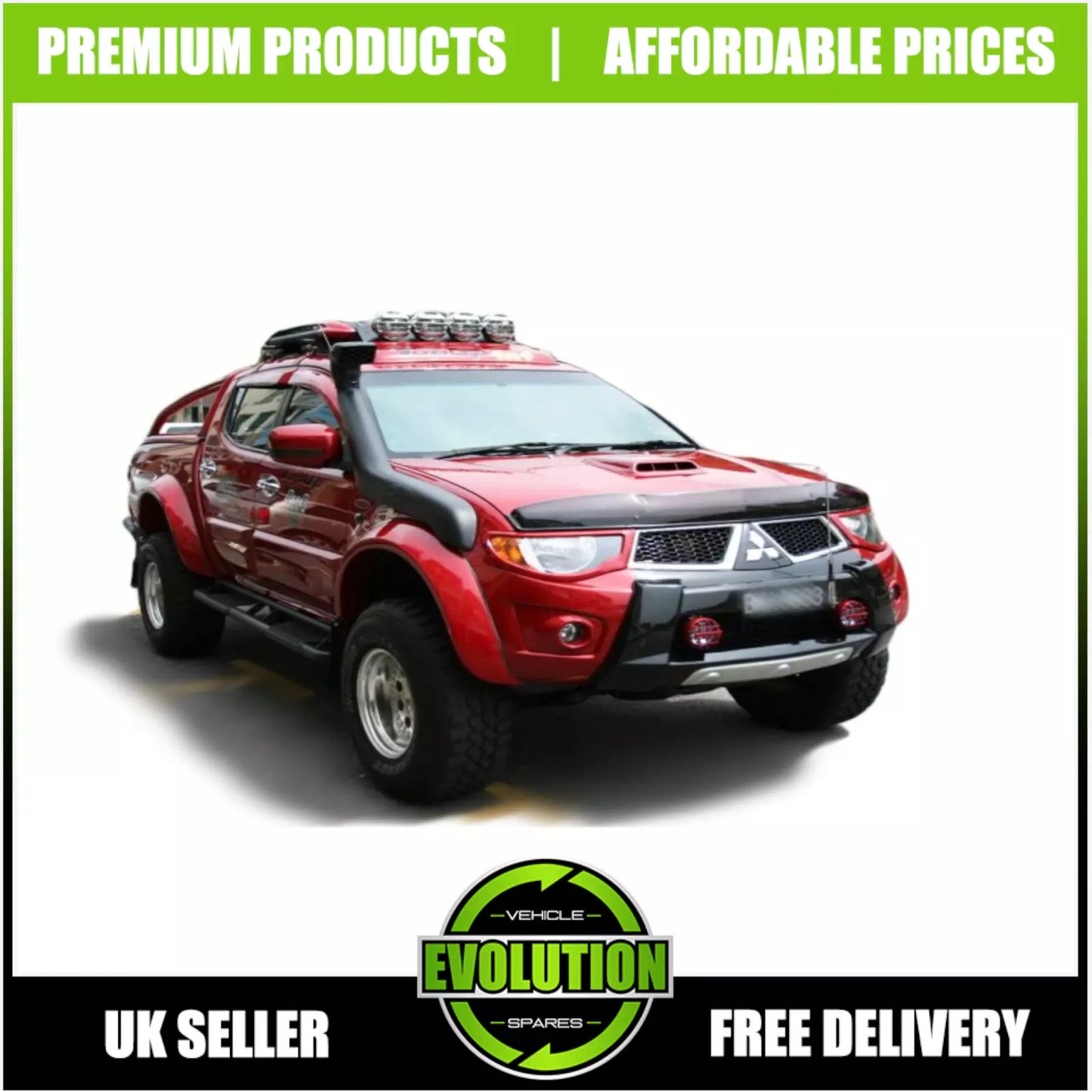 SNORKEL OFF ROAD 4x4 KIT RAISED AIR INTAKE FOR Mitsubishi L200 2006-2015