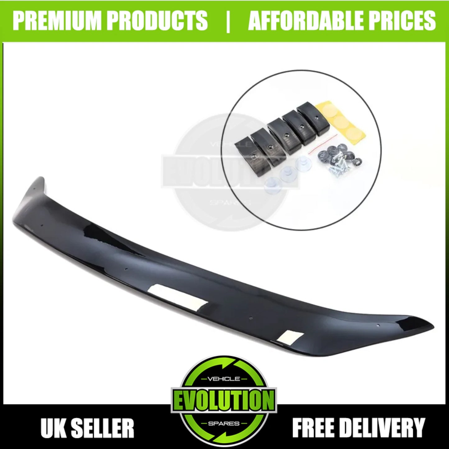 MITSUBISHI L200 2007-2015 BONNET GUARD BUG DEFLECTOR PROTECTOR BRAND NEW