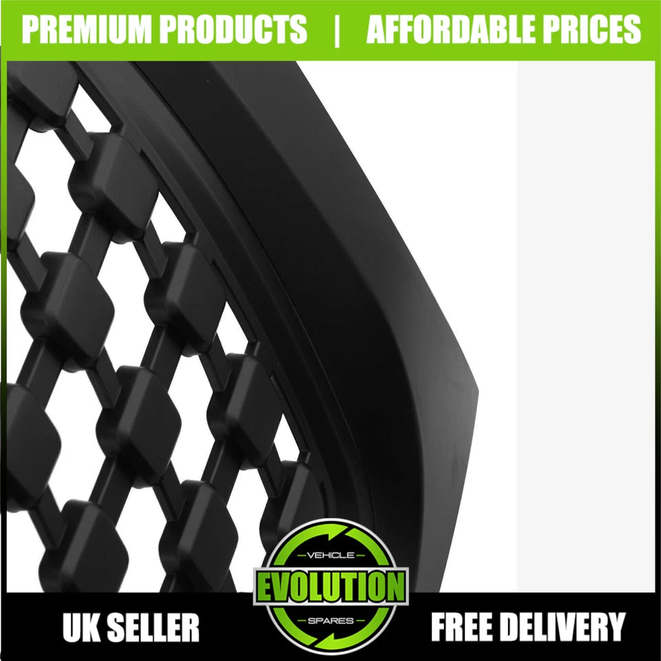 Fits Mitsubishi L200 2015-2018 Grille Upgrade grill matt black new SERIES 5