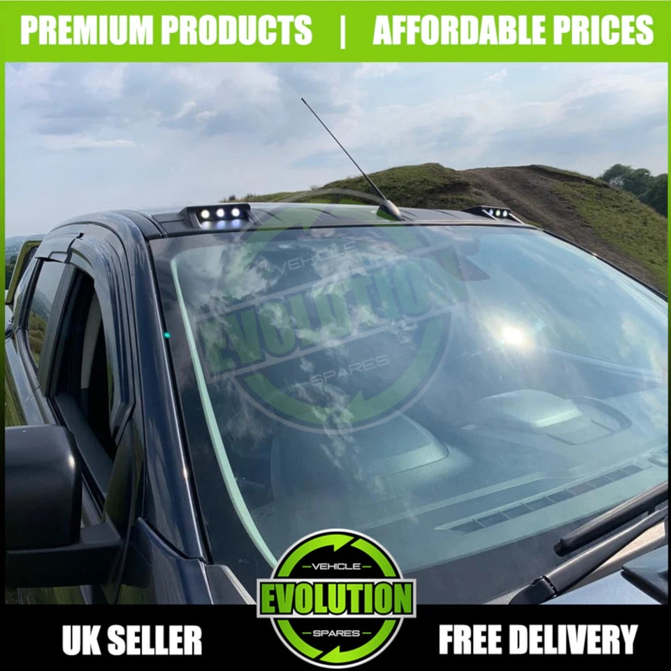 FITS Nissan NAVARA NP300 2016-2022 Roof Spoiler LED Light bar