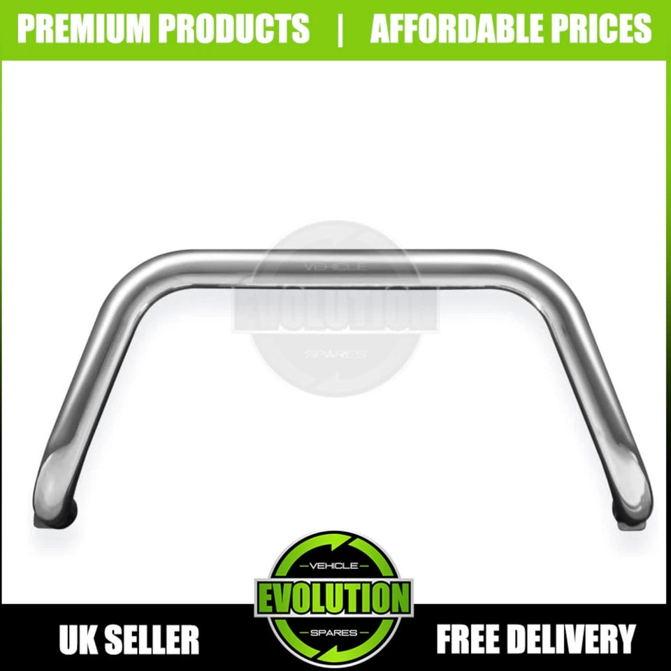 New It's free to sell on eBay Excludes Vehicles and business sellers Sell one like this Share BULL BAR STEEL CHROME AXLE NUDGE A-BAR GUARD FIT FORD TRANSIT 2014 - 2021 MK8