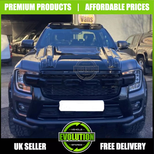 Bonnet Scoop Grill Vent Large Matte To FIT FORD RANGER 2023- T9