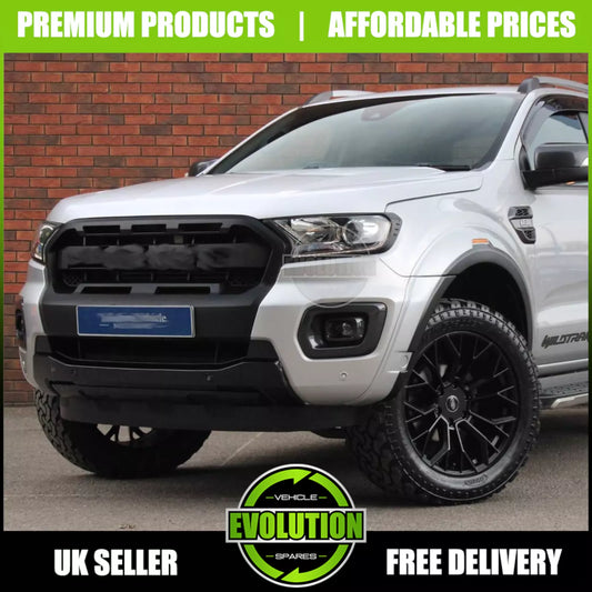 Matte Black front Grille Grill TO FIT Ford Ranger T7 2016-2018
