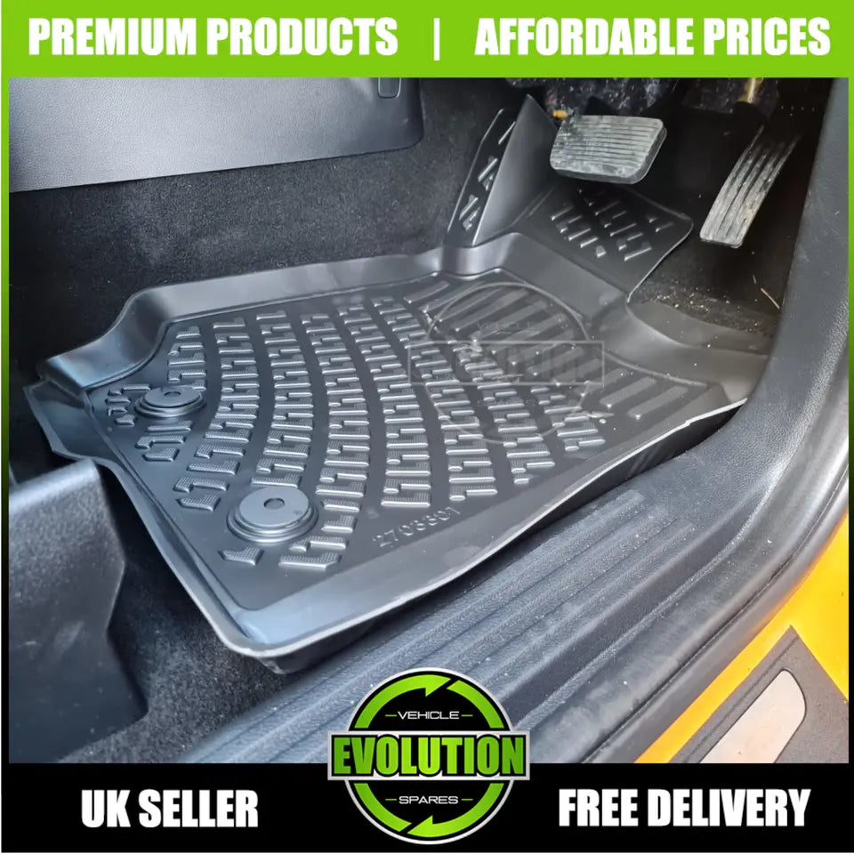 Rubber Floor Mat Tailored Mats TO FIT FORD Ranger wildtrack 2012-2022