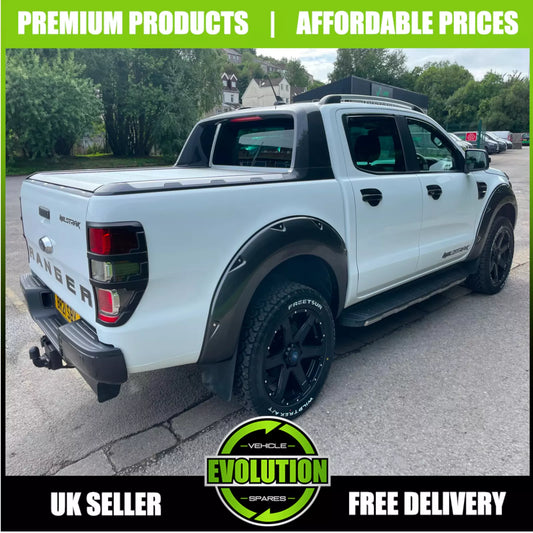 To fit FORD RANGER T6 T7 T8 2012-2022 ROOF RAILS BARS ROOF RACK PAIR IN SILVER