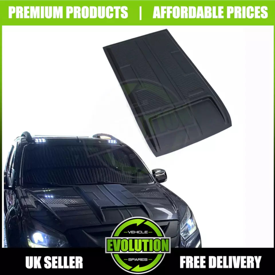 FOR ISUZU D-MAX 2017 ON Bonnet Scoop Grill Vent Grille trim cover