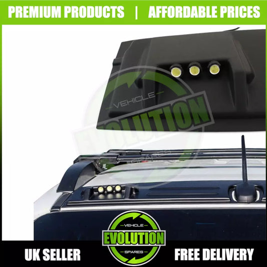 to FIT FORD RANGER 2012 - 2018 Roof Spoiler LED Light bar WILDTRACK RAPTOR LOOK