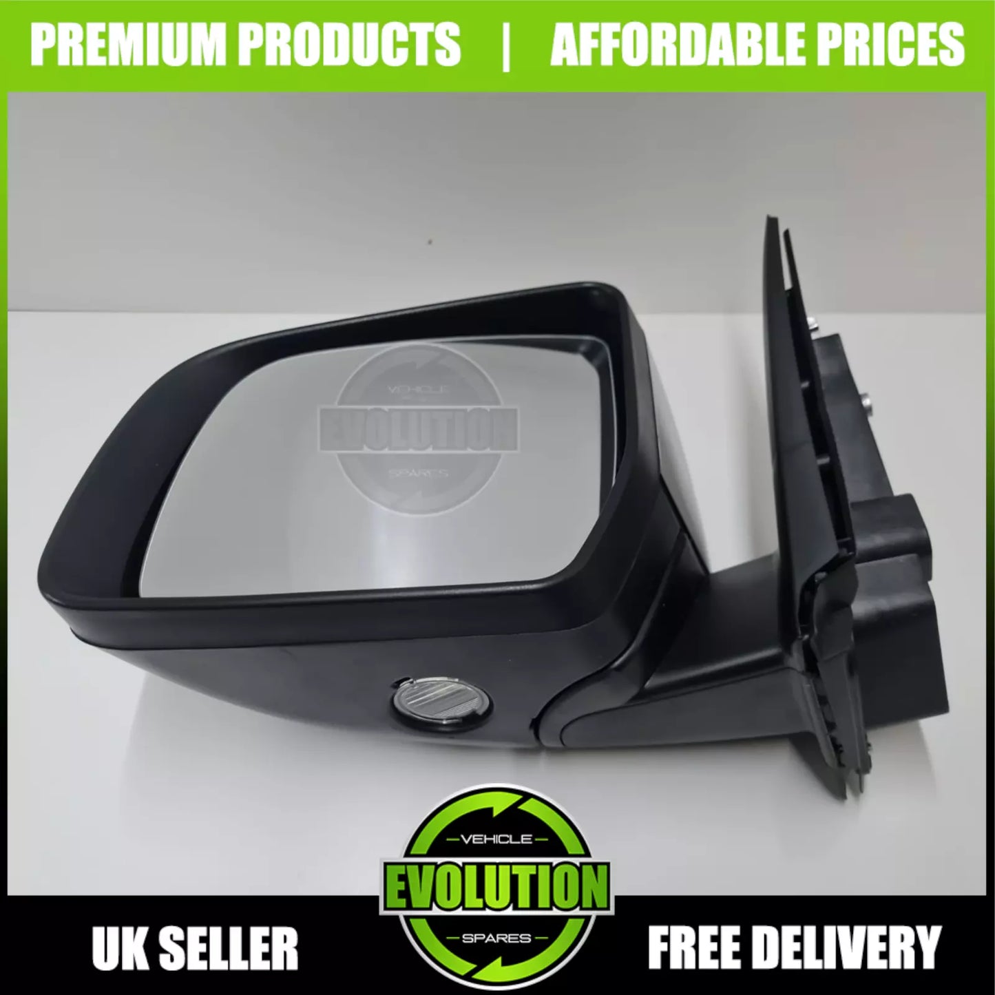 TO FIT FORD RANGER 2011-2022 ELECTRIC FOLDING DOOR WING MIRROR PASSENGER LEFT