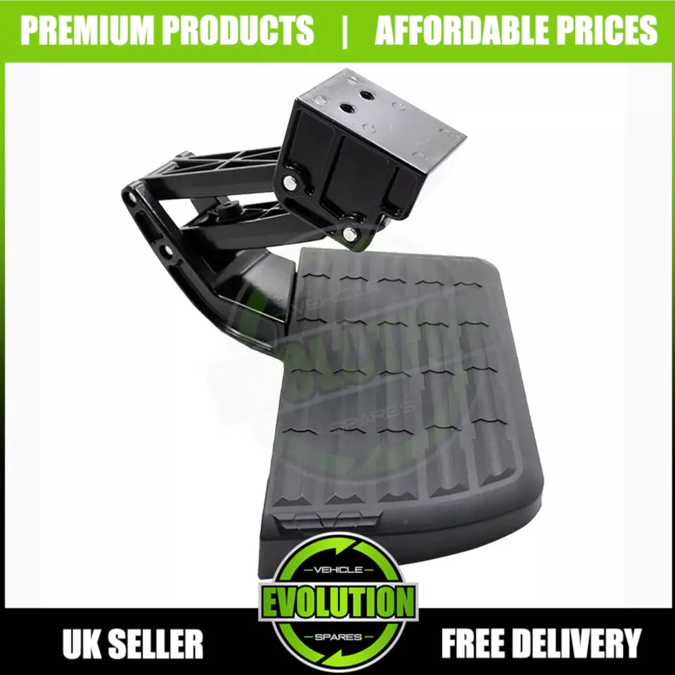 To Fit Ford Ranger RETRACTABLE REAR STEP 2012-2021 BLACK T STEP