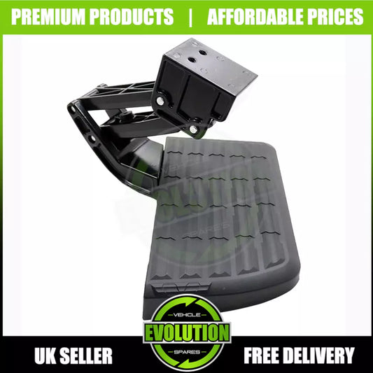 To Fit Ford Ranger RETRACTABLE REAR STEP 2012-2021 BLACK T STEP