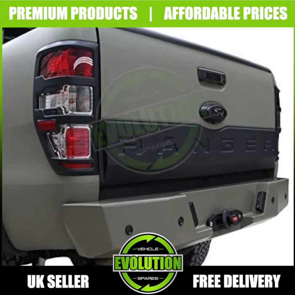 Tailgate Cover Nudge cladding Boot Trim Body kit TO FIT Ford Ranger 2012-2022