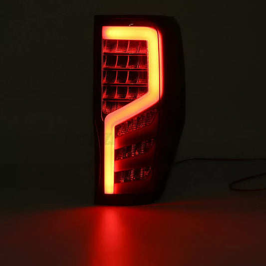 TO FIT FORD RANGER LED REAR LIGHTS SMOKED FINISH - 2012-2020 T6 T7 T8