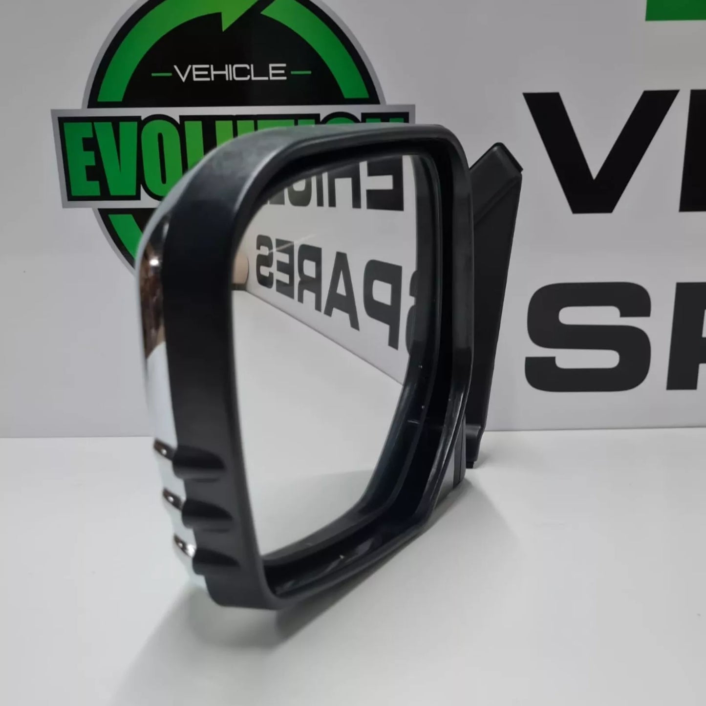 For Mitsubishi L200 Wing Door Mirror Pickup 2006-2016 Chrome Manual Passenger