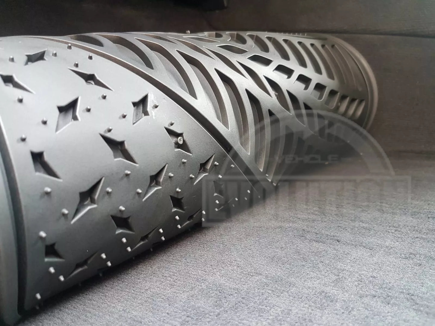 Heavy-Duty Black Rubber Car Mat Set for Ford Ranger | All-Weather Non-Slip 4-Piece